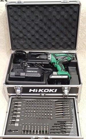 Masina de gaurit - insurubat Hikoki + 100 accesorii