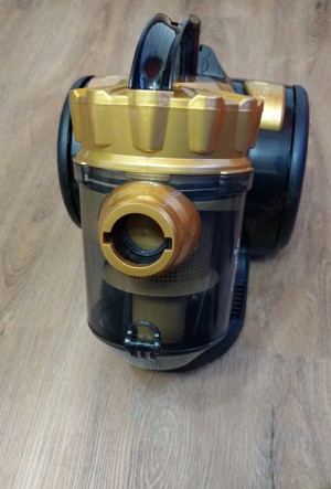 Aspirator fara sac MYRIA  1.5l, 700W, 80dB, galben-negru - imagine 2