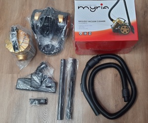 Aspirator fara sac, 700 W, filtru Hepa, 1.5 l, aspirare: uscata, Nou! - imagine 2