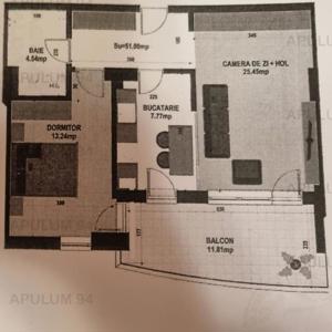 Apartament 2 cam 62mp, zona Metrou Timpuri Noi Parcul Tineretului - imagine 7