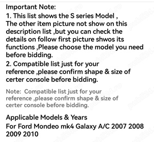 Navigatie dedicata Ford Mondeo  Ford Galaxy - imagine 4