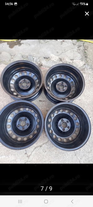 Jante tabla R16 5x112 vw seat audi mercedes  - imagine 2