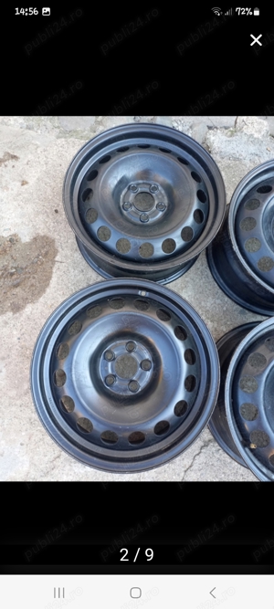Jante tabla R16 5x112 vw seat audi mercedes  - imagine 3