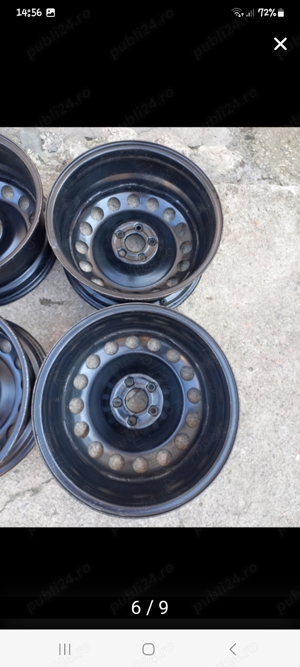 Jante tabla R16 5x112 vw seat audi mercedes  - imagine 8