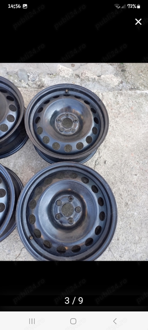 Jante tabla R16 5x112 vw seat audi mercedes  - imagine 6