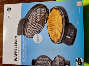 Aparat pentru  5 vafe   gofre , putere 1200W, strat antiaderent - imagine 5