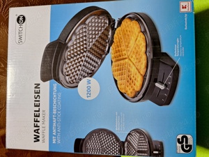 Aparat pentru  5 vafe   gofre , putere 1200W, strat antiaderent - imagine 4