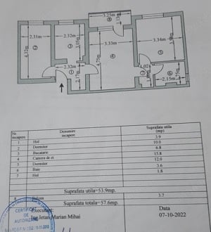 Apartament 3 camere Calea Bucuresti