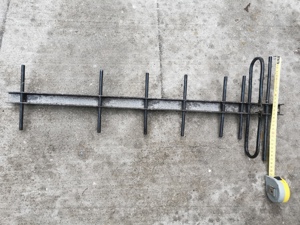 antena radio TV YAGI veche retro recuzita comunism vintage - imagine 2