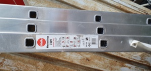 Scara Al, SIGILATA, Firma "Hailo", MasterStep 7309, 9 trepte, 3x tronsoane, 7 m, Made in Germany - imagine 3