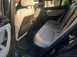 Vand Bmw x3 2012 automata cu pachetul M tot genti ,plafon negru volan tapițerie alba piele - imagine 5