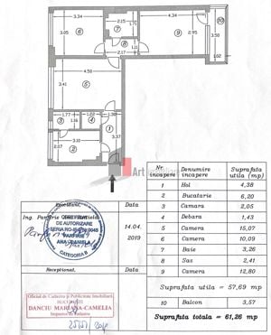 Apartament 3 camere | Obor/Stefan cel Mare - imagine 12