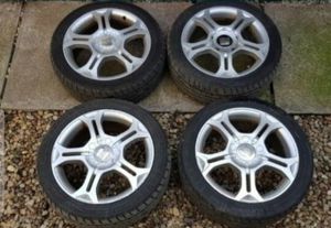 Jante aluminiu cu gume Seat, Sharan 225/45/17 - imagine 3