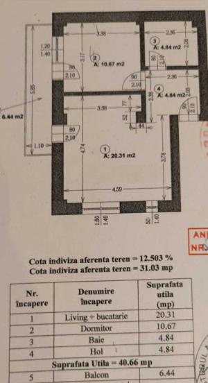 Apartament 2 camere bloc 2009 centrala proprie Gorjului, Militari - imagine 13