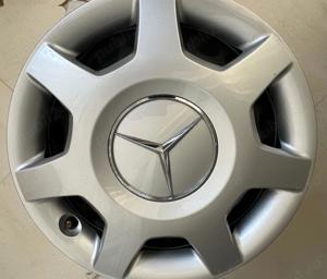 Kit jante 15" (5×112) Mercedes A class W169,facelift,2010+….piese originale OE. - imagine 2