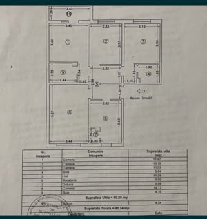 Apartament 4 camere, 81 mp+4,5 mp balcon, Soveja 67, zona Eden, et 3 4.