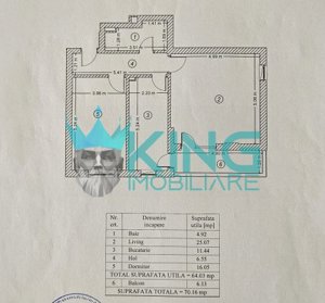 Metalurgiei I 2 Camere I 64mp I 2/7 I Balcon I Centrala I Bloc Nou - imagine 16