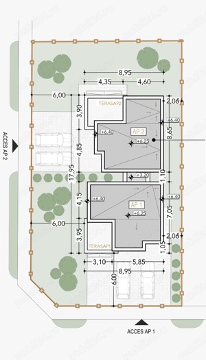   Apartament Modern, Nou cu 3 Camere, Terasă Spațioasă și Teren, Urban Village Moșnița Nouă - imagine 3