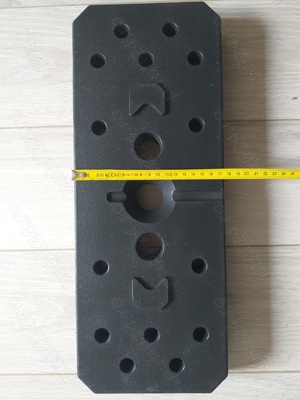 greutati dreptunghiulare aparat forta sport, greutate baza umbrela plaja etc - imagine 4