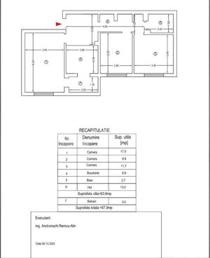 Apartament de 3 camere, decomandat, etaj 1, Nicolina 2 - imagine 13