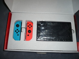 Nintendo Swich V2 complet aproape nou la cutie husa consola huse joistick 3 jocuri Pokemon,Minecraft - imagine 3