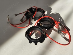 Set 4 adaptoare bec LED H7 Gama VAG ( Audi , Touran, Caddy, Golf , Passat , Skoda, Seat)