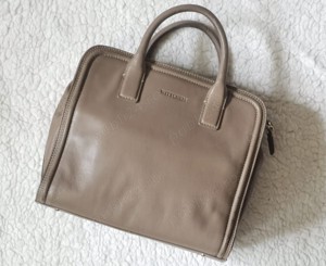 Geanta mana dama piele naturala bej-taupe Wittchen