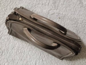 Geanta mana dama piele naturala bej-taupe Wittchen - imagine 6