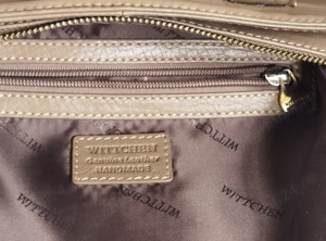 Geanta mana dama piele naturala bej-taupe Wittchen - imagine 9