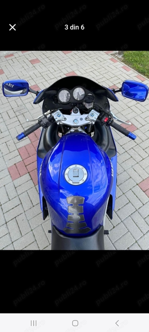 Yamaha yzf600R albastra - imagine 5