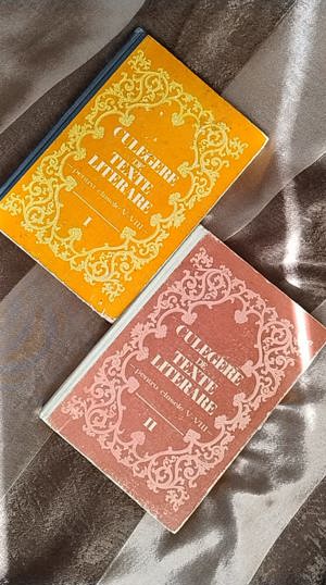 Culegere de texte literare, pentru clasele V-VIII, vol 1 și 2 - Vasile Teodorescu