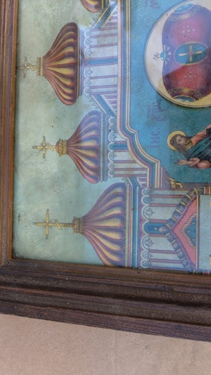 Tablou ri picturi vechi religioase  - imagine 9