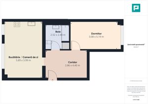 Apartament 2 camere finisat modern Scoala Americana - imagine 11