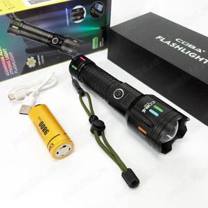 Lanterna cu ZOOM, led LASER PM20 ULS Pentru Distanta 700 metri , afisaj lcd , noi la cutie - imagine 8