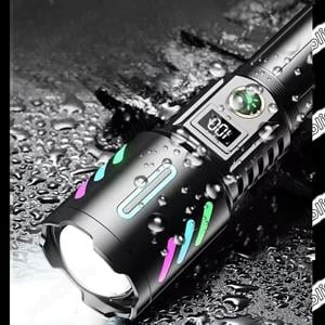 Lanterna cu ZOOM, led LASER PM20 ULS Pentru Distanta 700 metri , afisaj lcd , noi la cutie - imagine 7