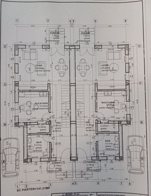 Dumbrăvița, casa tip duplex, Parter+Etaj, suprafață utilă 110 mp,preț la stadiul gri 125000 euro  - imagine 2