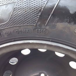 Set Jante cu Anvelope Citroen jumpy / Fiat scudo 215/65/15C - imagine 5