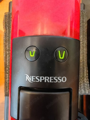 Aparat  cafea capsule Nespresso Esenza mini rosu - imagine 3