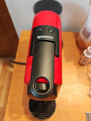 Aparat  cafea capsule Nespresso Esenza mini rosu - imagine 2