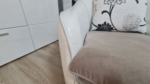 Canapele din piele set 3 piese :3locuri - 2locuri si fotoliu - imagine 4