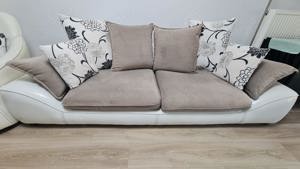 Canapele din piele set 3 piese :3locuri - 2locuri si fotoliu - imagine 6