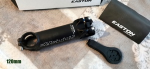 Pipa Easton EA90 SL 31.8 Stem 7  - black anodized 120mm + suport GARMIN  - imagine 3