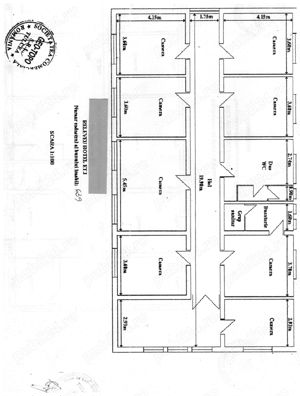 Teren intravilan 1100 mp si hotel-dormitor(la rosu) cu Su=474 mp, in Tulcea - imagine 3