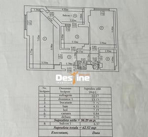 Apartament 2c 62,52mp DECOMANDAT la bulevard, etaj intermediar - Frumoasa - imagine 14