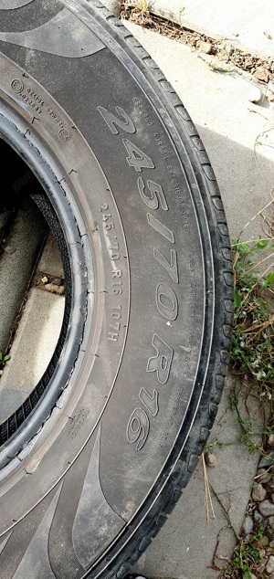 Vand anvelope vară second Pirelli 245/70 R16 - imagine 4