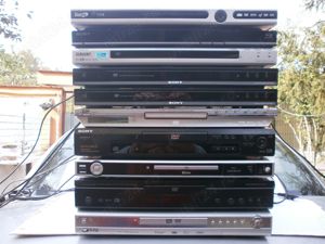 dvd diverse sony, jvc, cmx, lg, tevion
