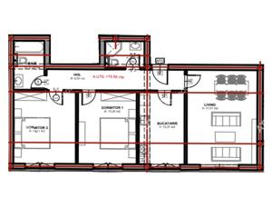 Apartament cu 3 camere si 2 bai la cheie in Selimbar zona Dna Stanca - imagine 8