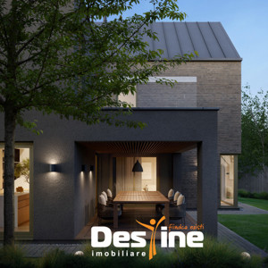 Casă exclusivistă stil NORDIC P+1 215 mpU + 500 mp teren VALEA ADÂNCĂ - imagine 4