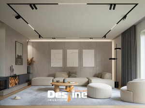 Casă exclusivistă stil NORDIC P+1 215 mpU + 500 mp teren VALEA ADÂNCĂ - imagine 6