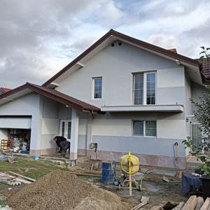 Tencuieli decorative, placari polistiren vata, adeziv, plasa - imagine 2